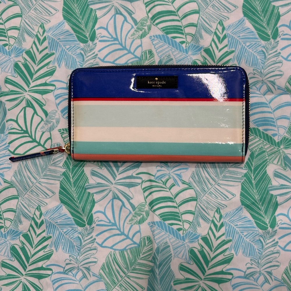 Kate Spade Striped Wallet